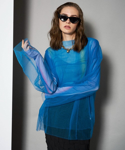 MAISON SPECIAL◆長袖カットソー/FREE/--/PNK/21231415502 MAISON SPECIAL 「MAISON SPECIAL」 長袖カットソー FREE