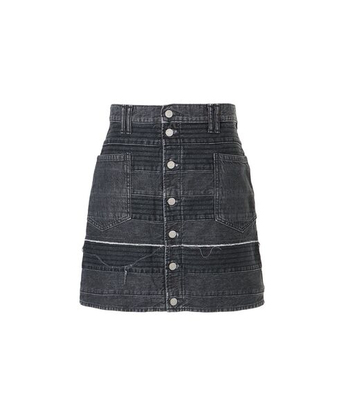 HYSTERIC GLAMOUR（ヒステリックグラマー） デニムスカート スクラッチ