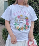 tシャツ キャットフラワー フロントプリント ...の詳細画像3