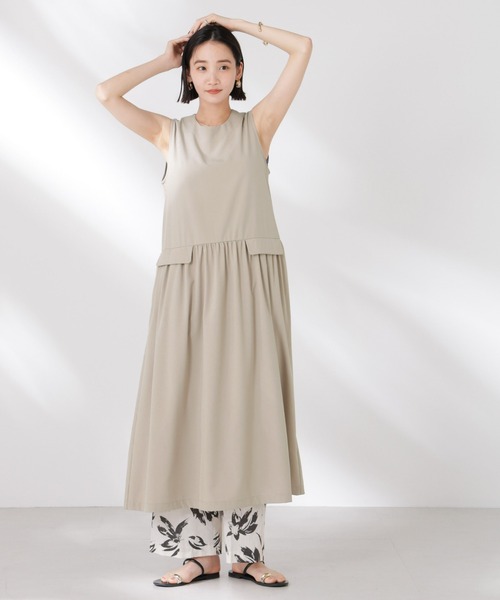 NANO universe（ナノ・ユニバース） ワンピース ウェスト切り替え