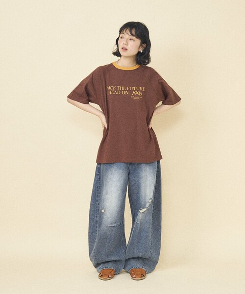 企業物スターバックスstarbucksコーヒー7部丈Tシャツ リンガーラグラン プロレス ロンT 長袖Tシャツ スターバックス スタバ コーヒー