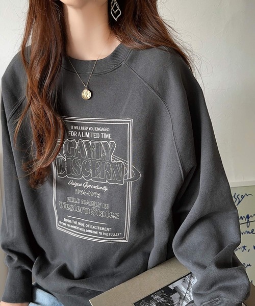 Java スウェットカットソー X-LARGE チャコール レディース : ZOZOTOWN