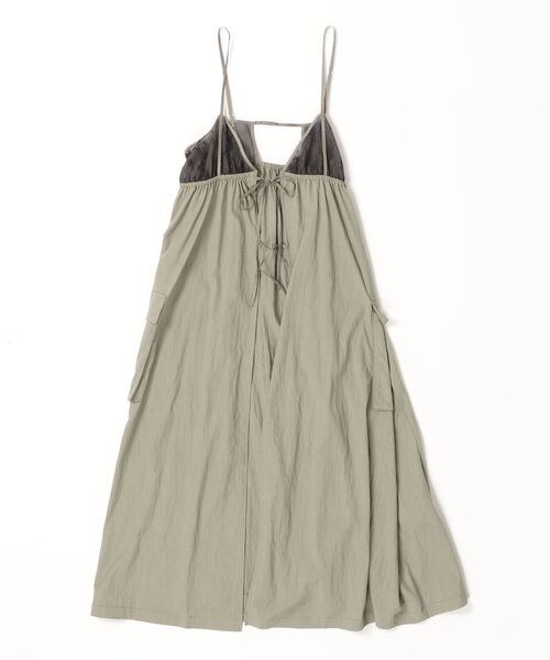 「Ray BEAMS」 キャミソールブラウス ONE SIZE オリーブ レディース