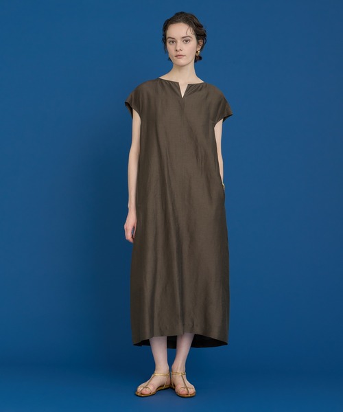 HOUSE OF LOTUS ウォッシュリネンワンピース HOUSE OF LOTUS ウォッシュリネンワンピース ハウスオブロータス