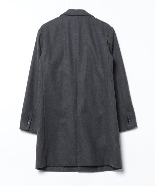 NANO universe（ナノ・ユニバース） チェスターコート M グレー メンズ