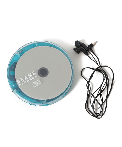 ポータブルプレーヤー beams RECORDS Clear Portable CD Player BEAMS RECORDS（ビームス レコーズ） Clear Portable CD Player