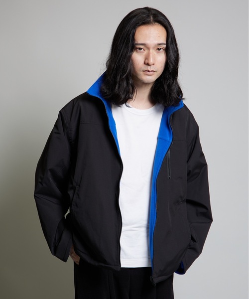 MandO（エムオー） ブルゾン アウター 2WAYナイロンテック×フリース