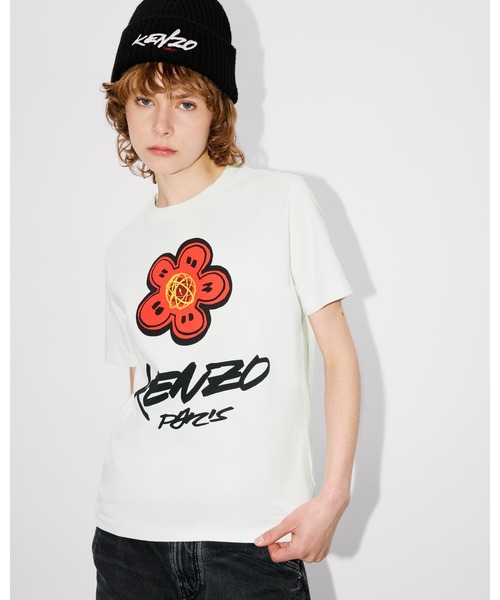 tシャツ 'Kenzo x Futura 2000' ルーズ コットン Tシャツ レディース