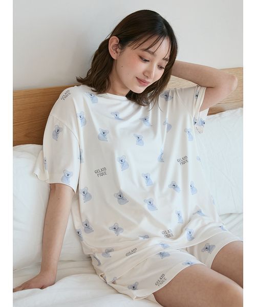 gelato pique ルームウェア 新品未使用 セール】【COOL COLLECTION】【接触冷感】ICEジャガードプル