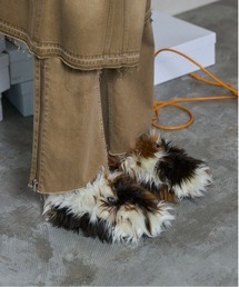 MAISON SPECIAL（メゾンスペシャル） ショート ブーツ Multi Fabric