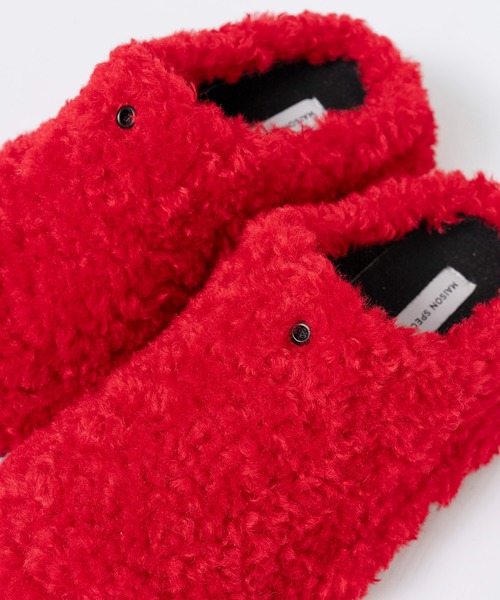 MAISON SPECIAL（メゾンスペシャル） ブーツ Multi Fabric Sabot Shoes