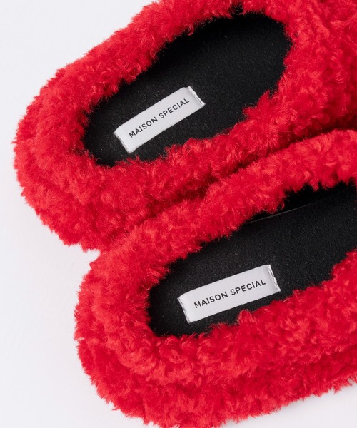 MAISON SPECIAL（メゾンスペシャル） ブーツ Multi Fabric Sabot Shoes