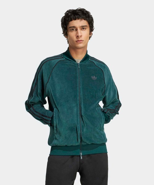 adidasアディダス ベロア トラックジャケット セットアップ Sサイズ adidas ジャージ ベロア トラックジャケット / ジャージ