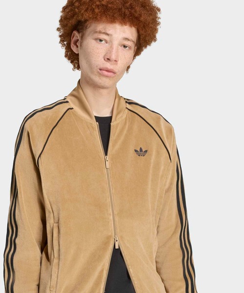 adidas（アディダス） ジャージ SST アディカラー ベロア トラック