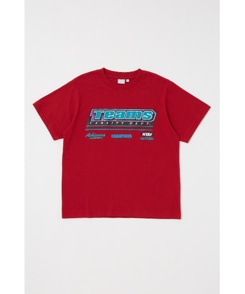 MOUSSY（マウジー） tシャツ 半袖 TEAMS NYC Tシャツ レディース