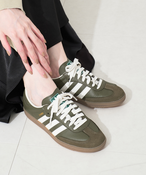 adidas（アディダス） スニーカー SAMBA OG JR0890 レディース