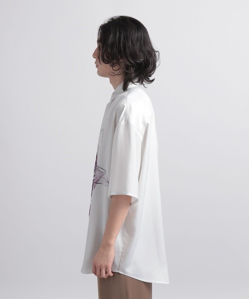 「HARE」 半袖シャツ FREE ブラック メンズ_画像2