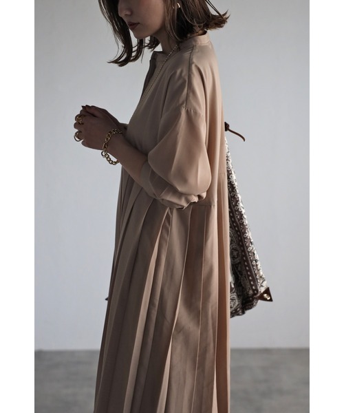 「Bonjour Sagan」 長袖ワンピース FREE ベージュ レディース_画像3