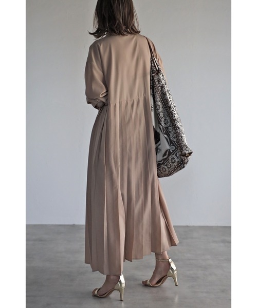 「Bonjour Sagan」 長袖ワンピース FREE ベージュ レディース_画像7