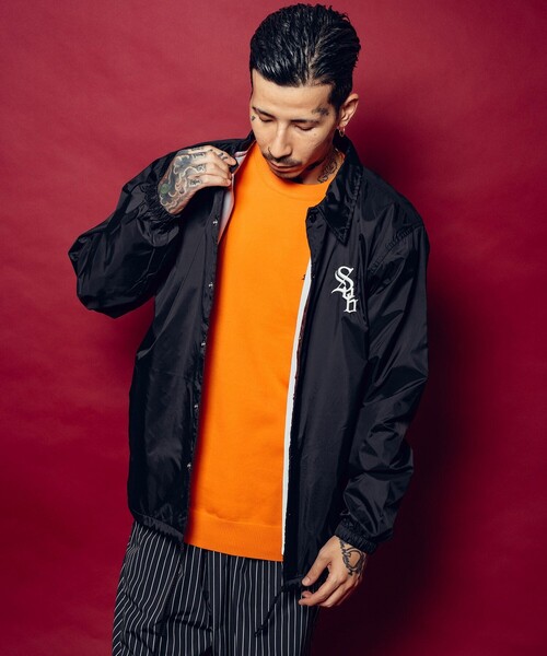 Subciety（サブサエティ） ナイロンジャケット Nylon coach jkt メンズ