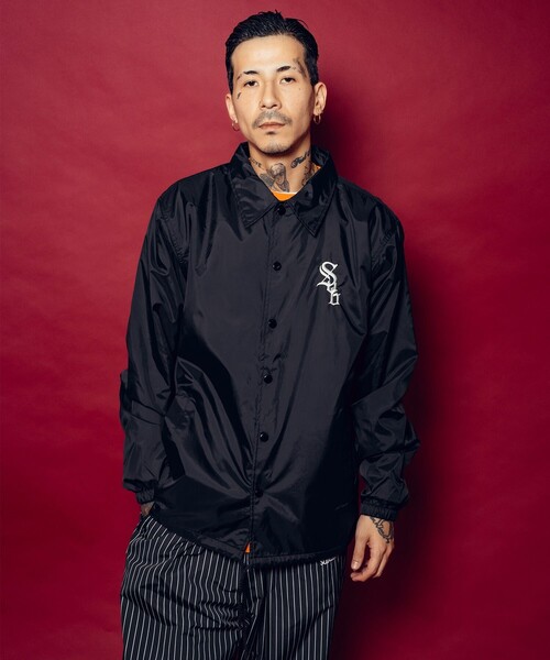 Subciety（サブサエティ） ナイロンジャケット Nylon coach jkt メンズ