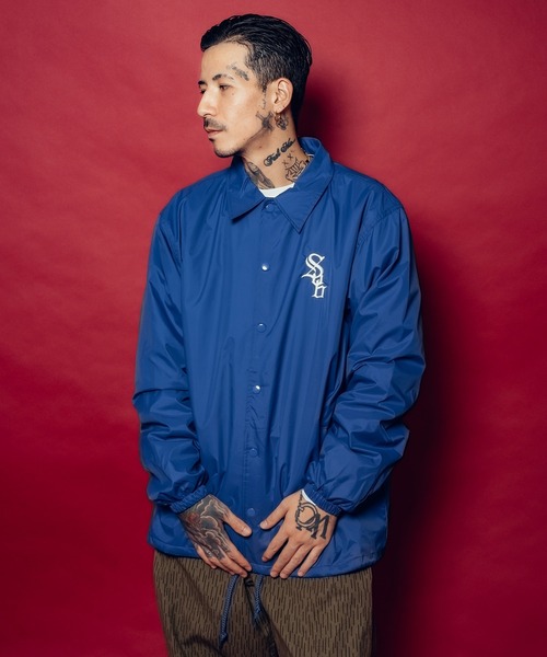 Subciety（サブサエティ） ナイロンジャケット Nylon coach jkt メンズ