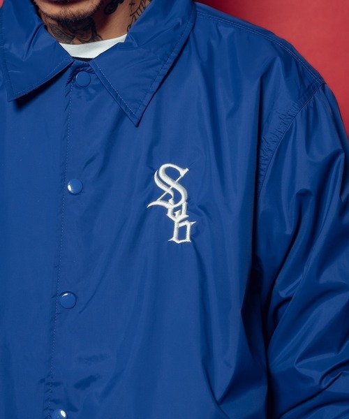 Subciety（サブサエティ） ナイロンジャケット Nylon coach jkt メンズ