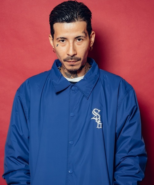 Subciety（サブサエティ） ナイロンジャケット Nylon coach jkt メンズ