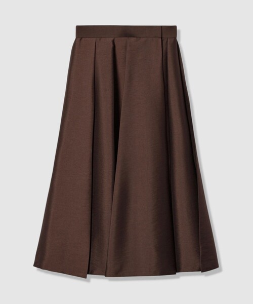 ANAYI（アナイ） スカート ツイルタックプリーツフレア スカート