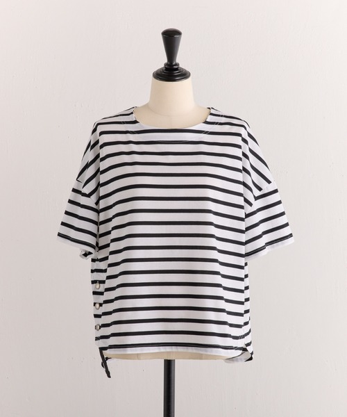 BEARDSLEY（ビアズリー） 半袖カットソー FREE ネイビー レディース