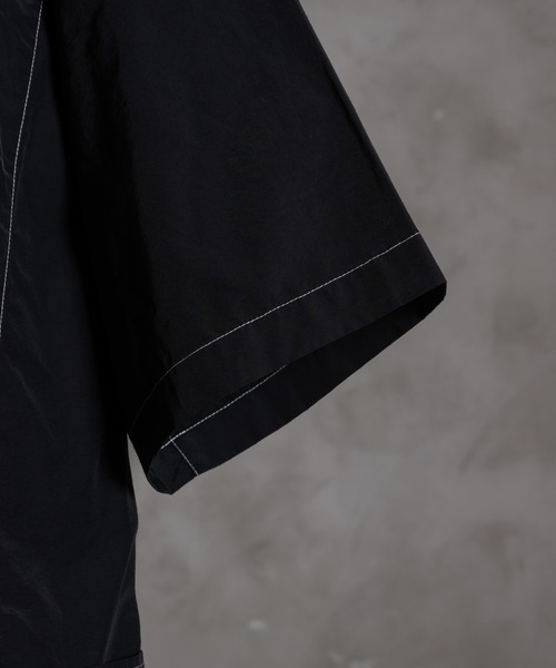 「ADRER」 ジップアップブルゾン MEDIUM ブラック メンズ_画像7