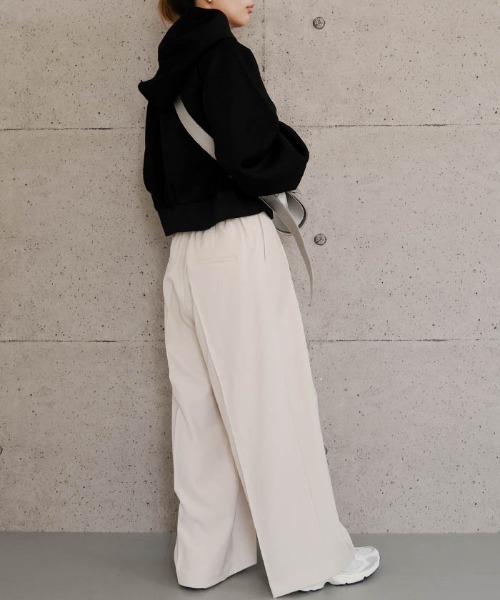 パンツ タックワイドパンツ レディース : ZOZOTOWN Yahoo!店 - 通販