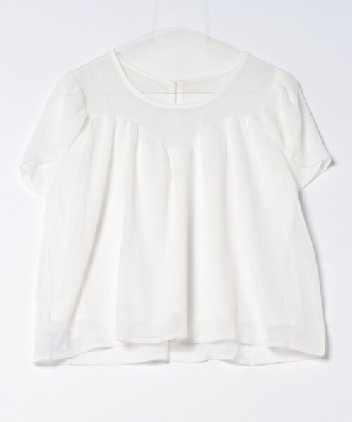 「visage」 半袖ブラウス FREE キナリ レディース_画像3