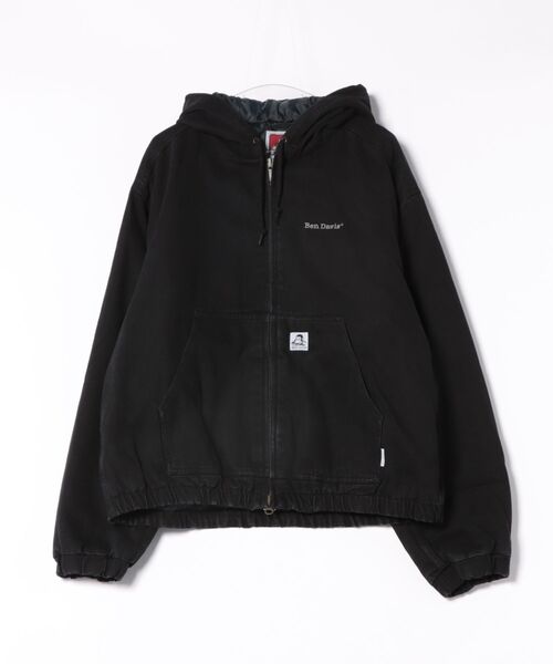 00s BEN DAVIS アクティブパーカー ペンキ ブラック 00s BEN DAVIS アクティブパーカー ペンキ ブラック 00s BEN DAVIS
