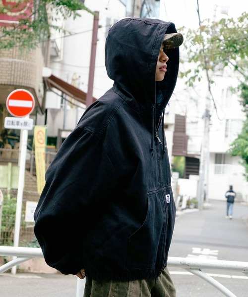 00s BEN DAVIS アクティブパーカー ペンキ ブラック 00s BEN DAVIS アクティブパーカー ペンキ ブラック 00s BEN DAVIS