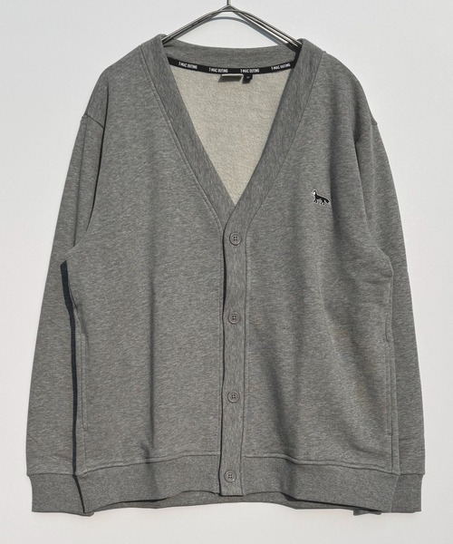 ▽▲Tーmacページ▽▲ T-MAC OUTING カーディガン T-MAC ワンポイント刺繍 スウェット