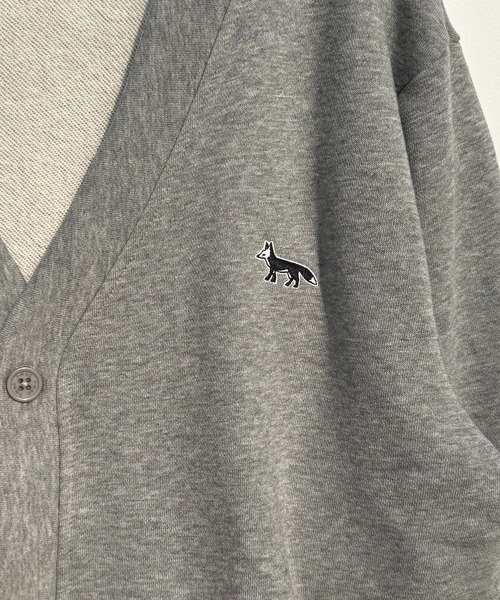 T-MAC OUTING カーディガン T-MAC ワンポイント刺繍 スウェット