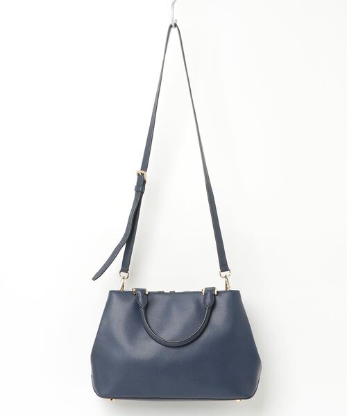 MICHAEL KORS（マイケルコース） ワンポイント2WAYバッグ - ネイビー
