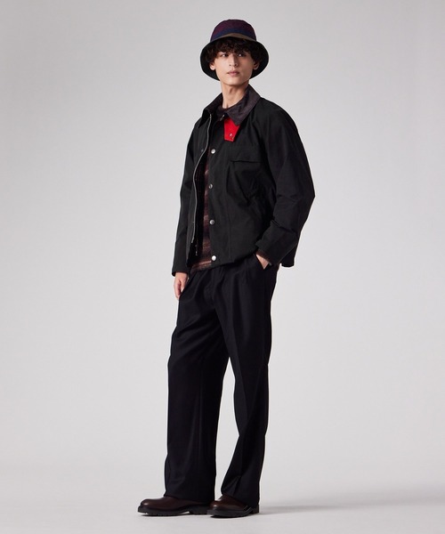 ⚠️入手困難⚠️ダブルネーム⚠️モンテグラッパ ✖️Paul Smith Paul Smith コート ジャケット Loves Barbour” Transport ピーチスキン