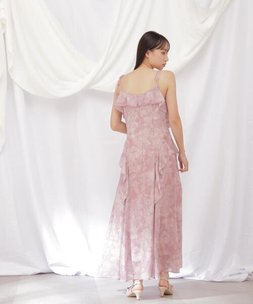 「JILL by JILL STUART」 キャミソールワンピース FREE ピンク レディース_画像9