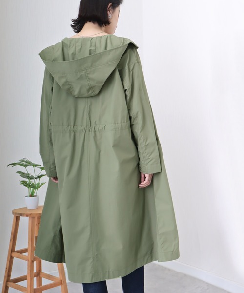 「libelle more」 「MARBLEWALTZ」トレンチコート M カーキ レディース_画像9