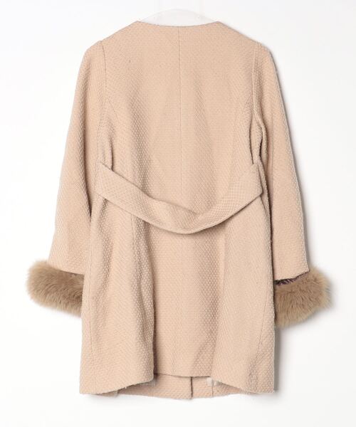 「Bon mercerie」 コート 38 ベージュ レディース_画像2