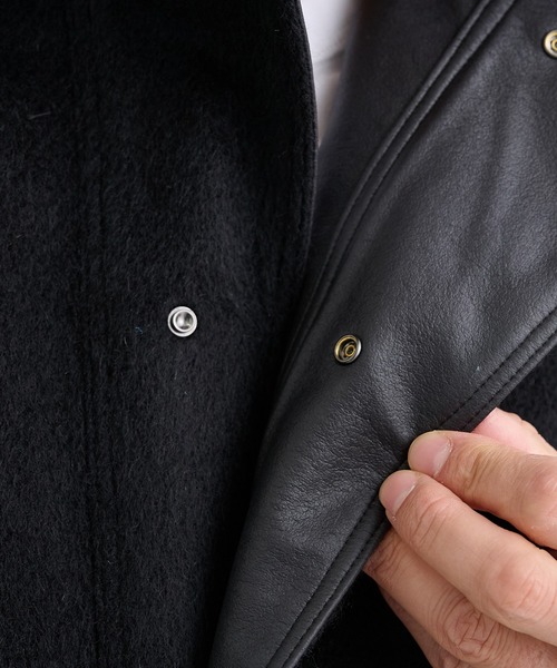 ブルゾン アウター 「irenisa/イレニサ」別注WOOL HOODED PARKA メンズの画像