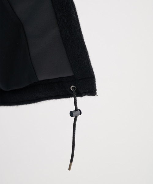 ブルゾン アウター 「irenisa/イレニサ」別注WOOL HOODED PARKA メンズの画像