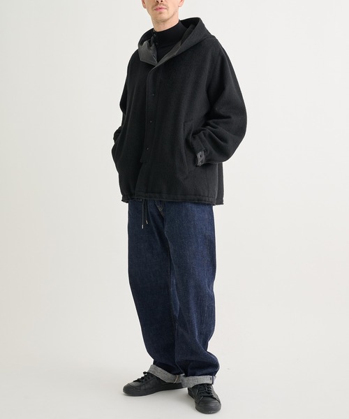 ブルゾン アウター 「irenisa/イレニサ」別注WOOL HOODED PARKA メンズの画像
