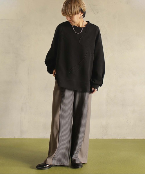 BITTOKO（ビットコ） tシャツ スソドロスト変形プルオーバー