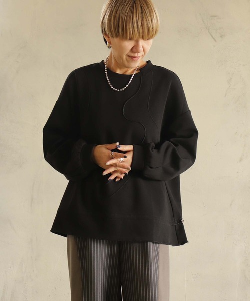 BITTOKO（ビットコ） tシャツ スソドロスト変形プルオーバー