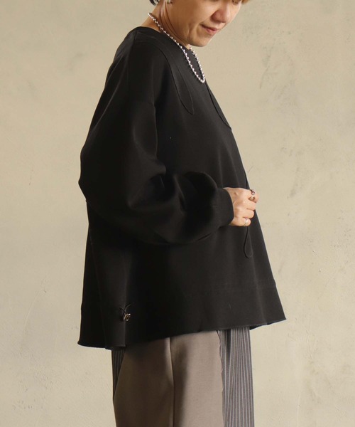 BITTOKO（ビットコ） tシャツ スソドロスト変形プルオーバー