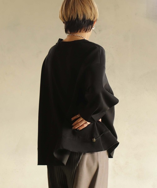 BITTOKO（ビットコ） tシャツ スソドロスト変形プルオーバー