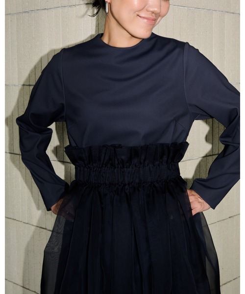 emmi ワンピース 「限定カラーあり」「金子綾 for emmi」ハイネック